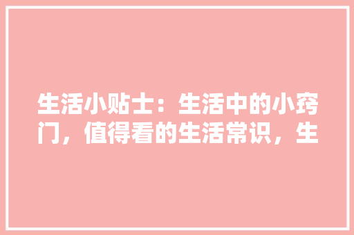 三房两厅装修攻略：打造温馨家居新天地