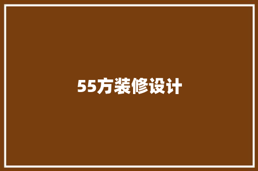 55方装修设计